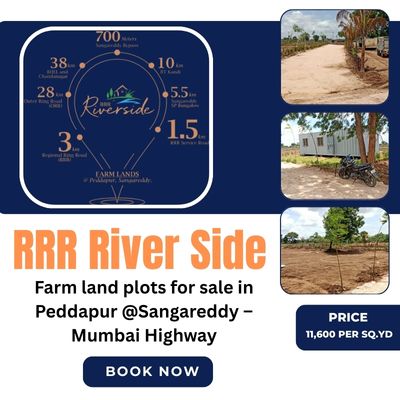 RRR Farm land plots for sale